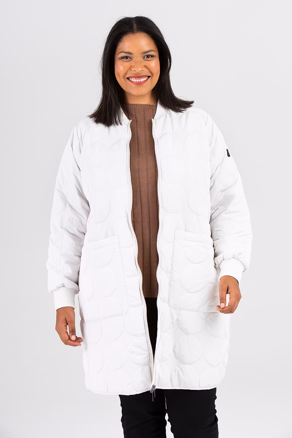 Jacket long 1316 putty