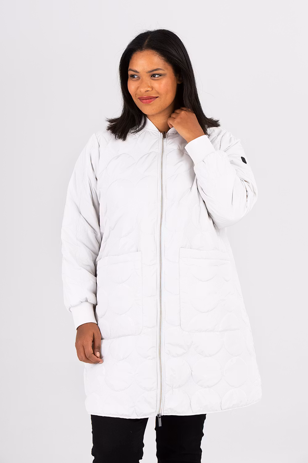 Jacket long 1316 putty
