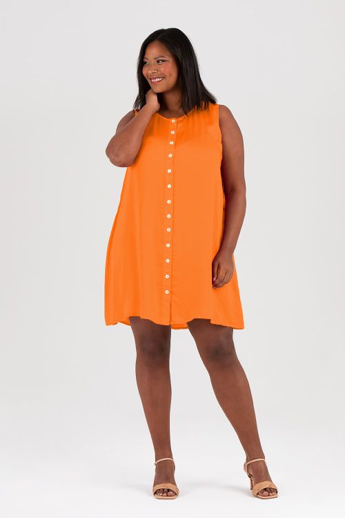 Ilse klänning orange