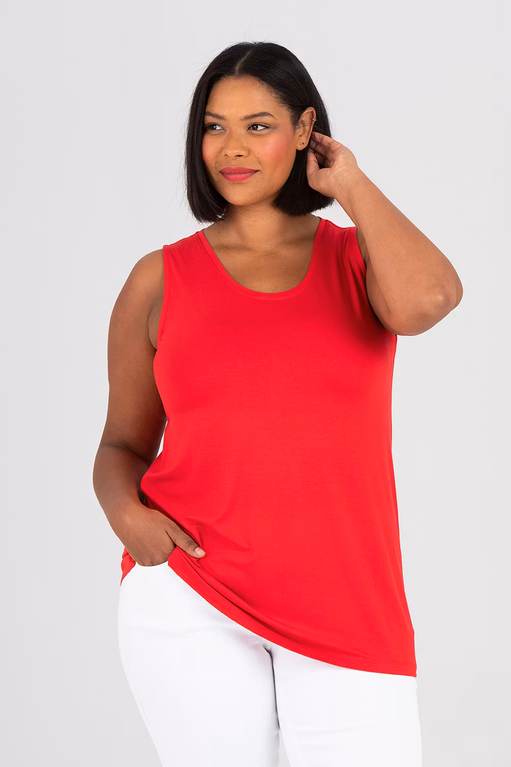 Vinka singlet red
