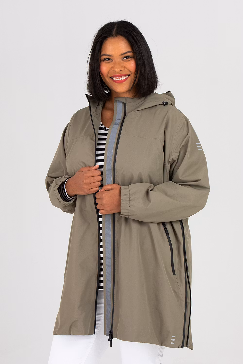 All-weather jacket Magic Rain olive green