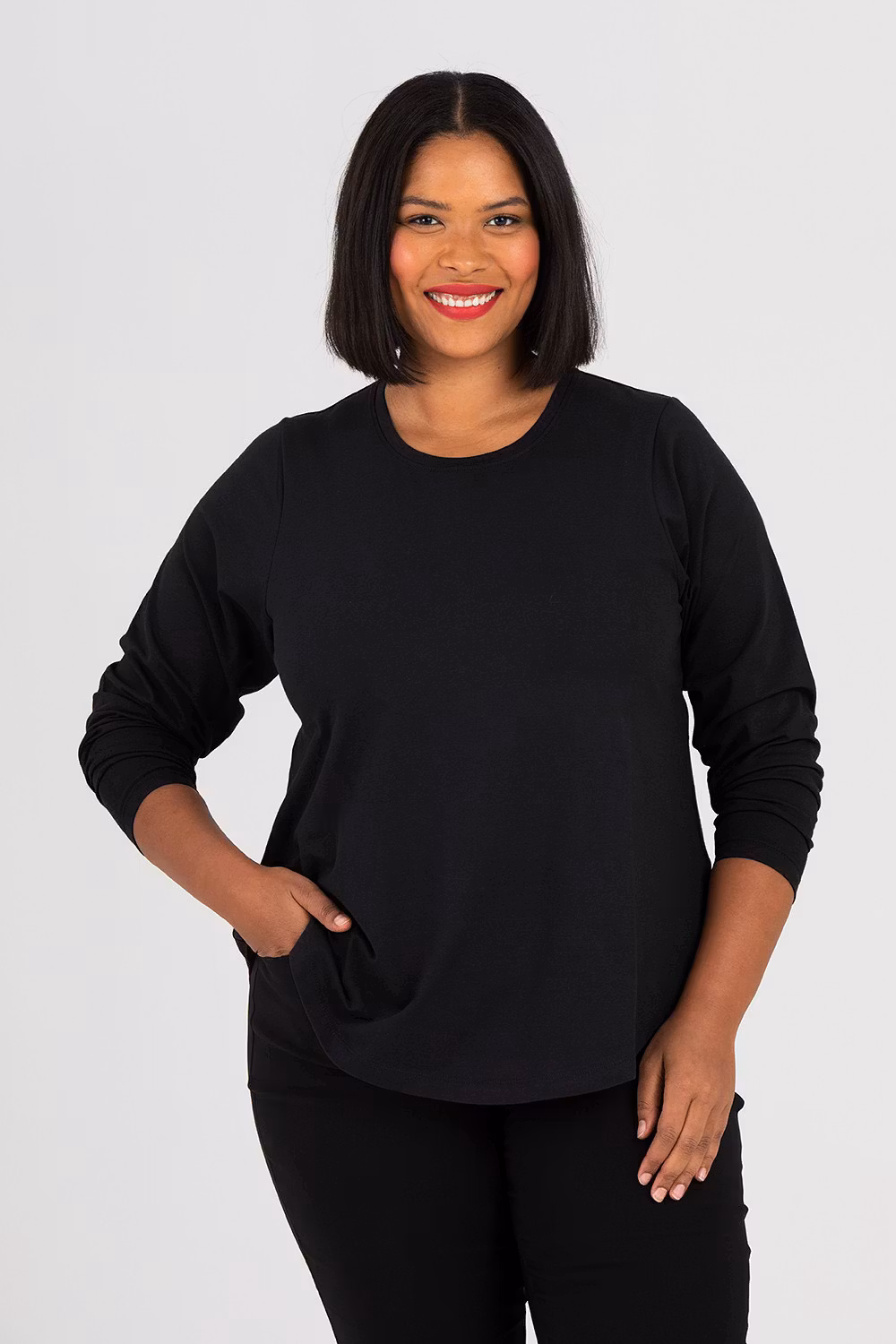 Kitty top black