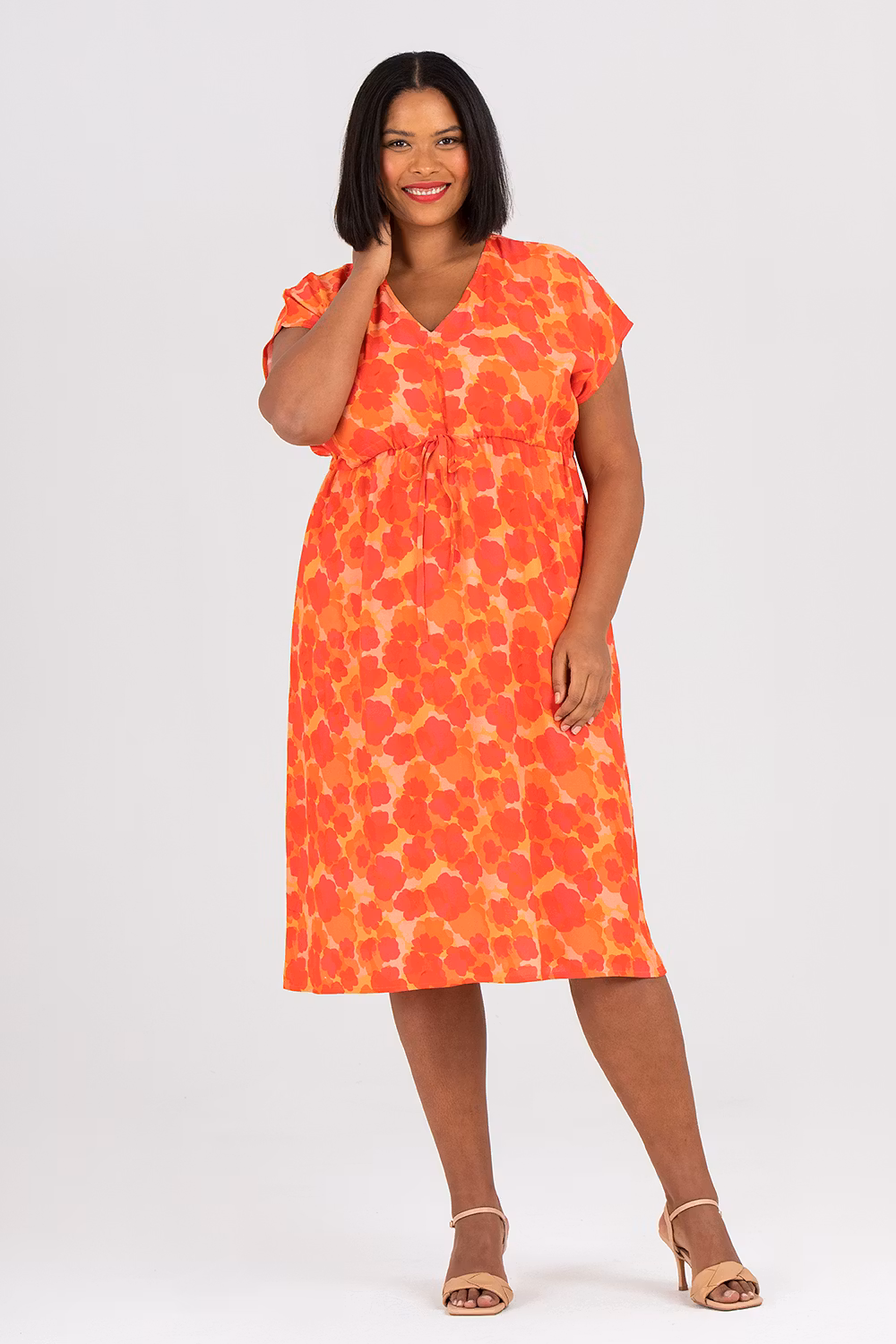 My dress Sangria red