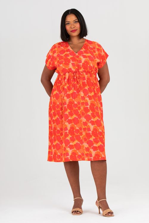 My dress Sangria red