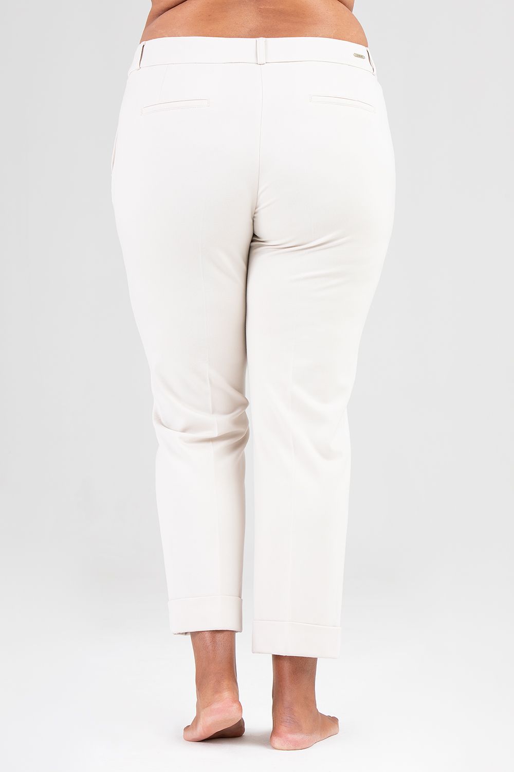 Chino byxa 3375 naturvit
