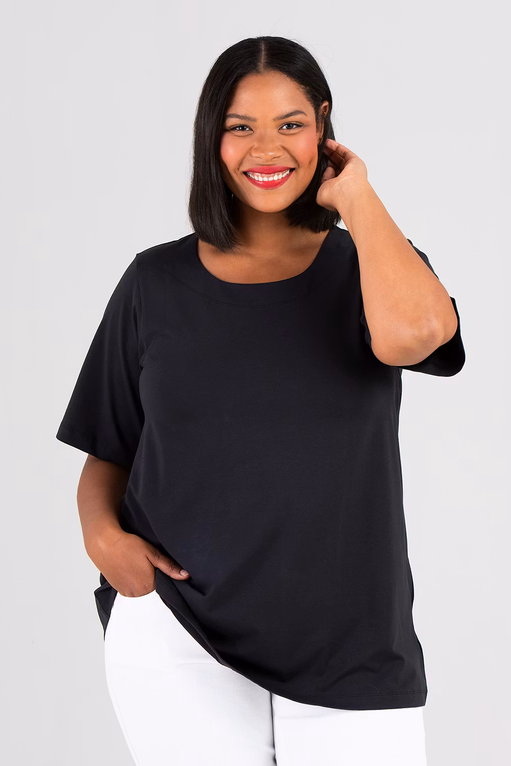 Pim top/tunic black