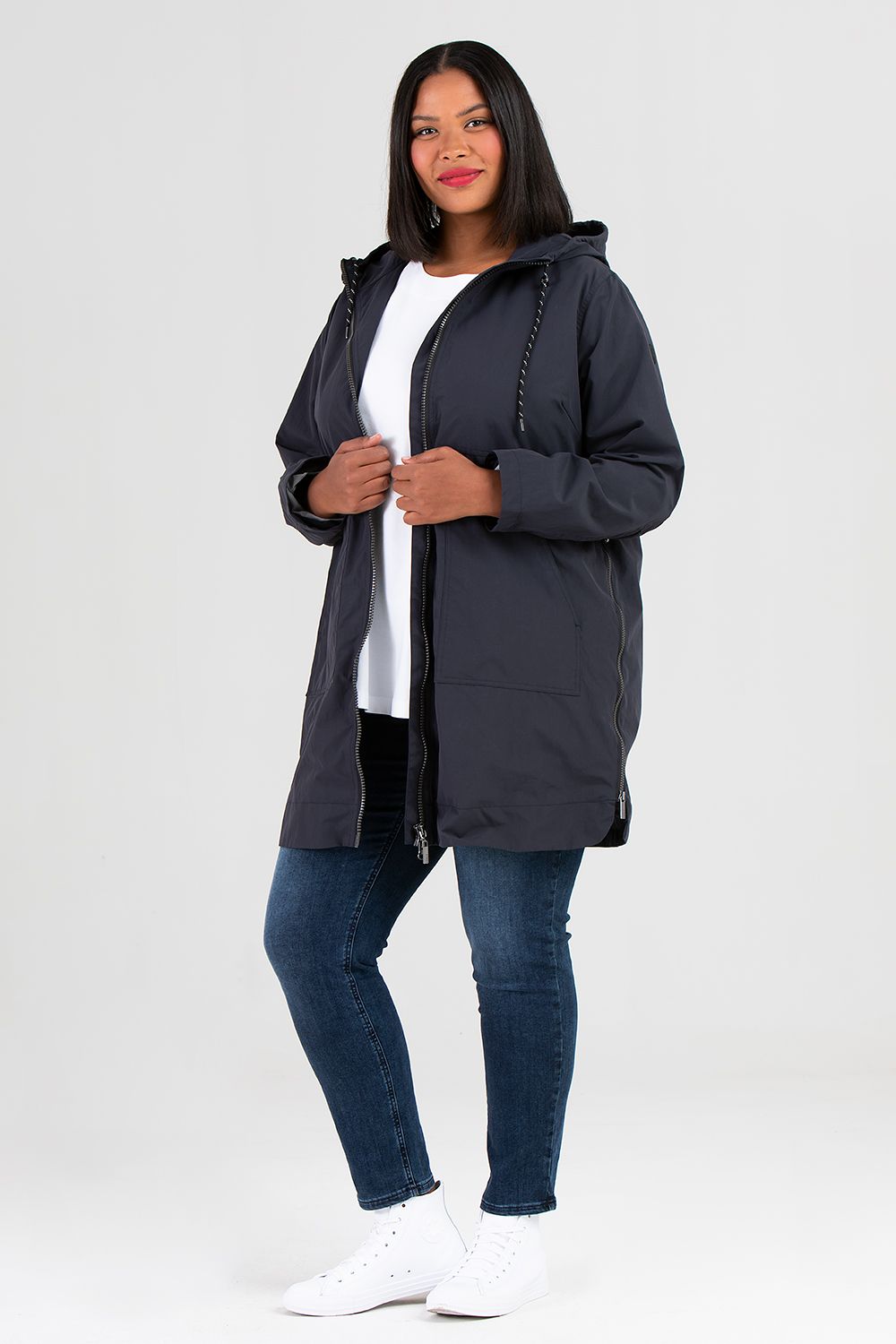 Parkas 1302 mörkblå
