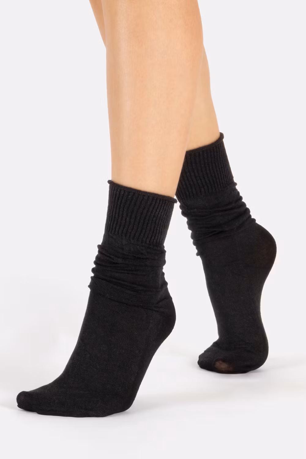 Socks linen black