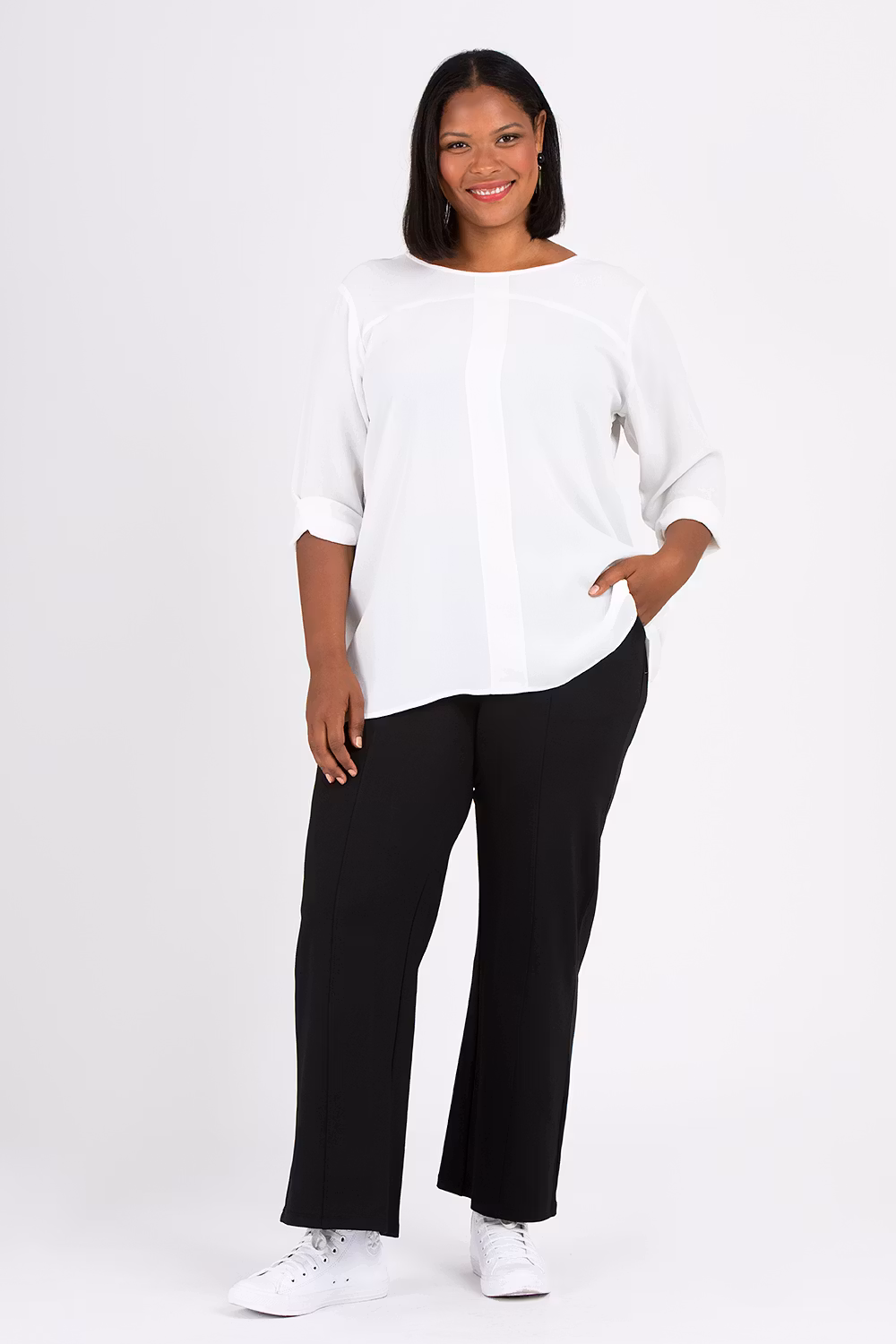 Dalia blouse white