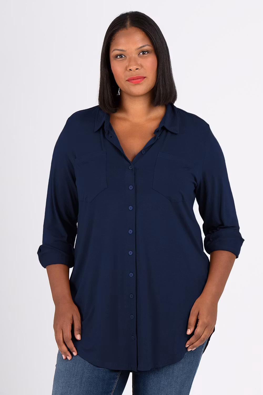 Vendla shirt dark blue