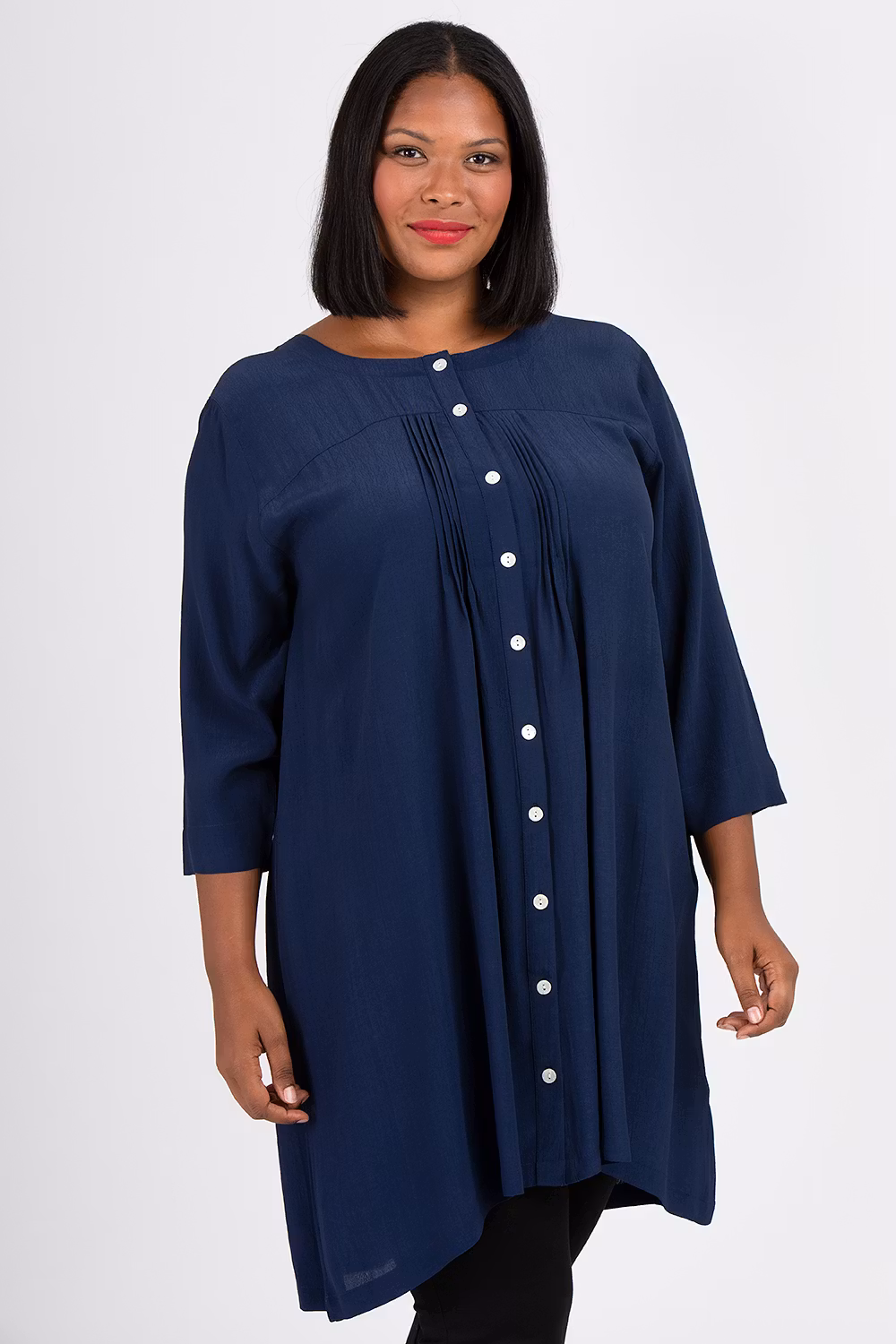 Emma tunic blue