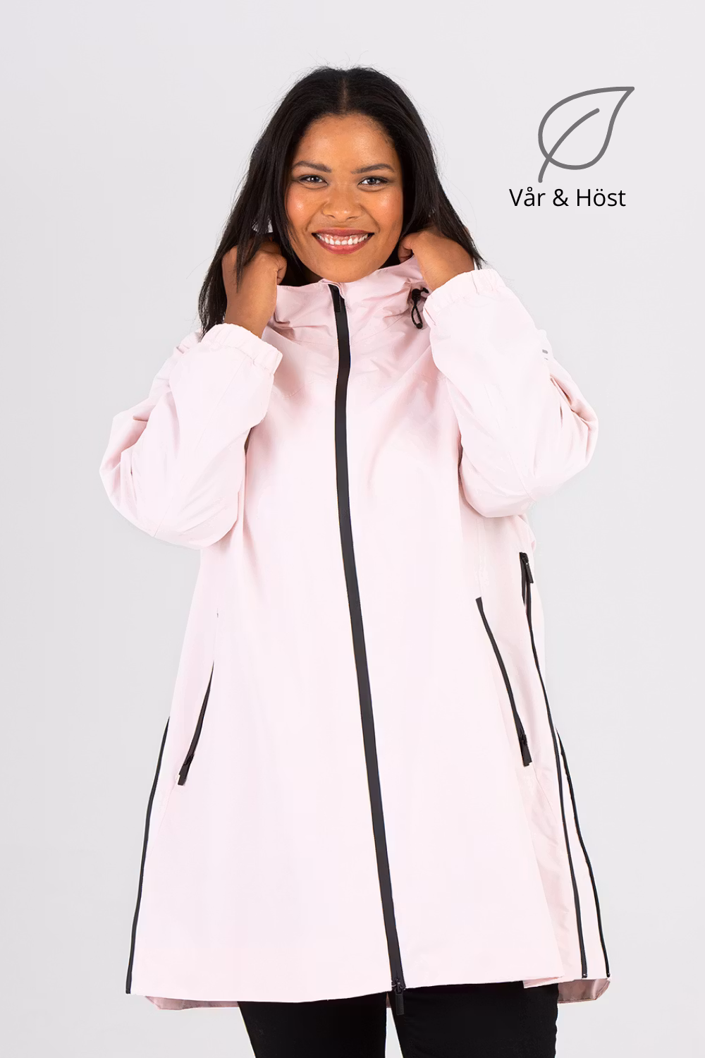 All-weather jacket Magic Rain pink