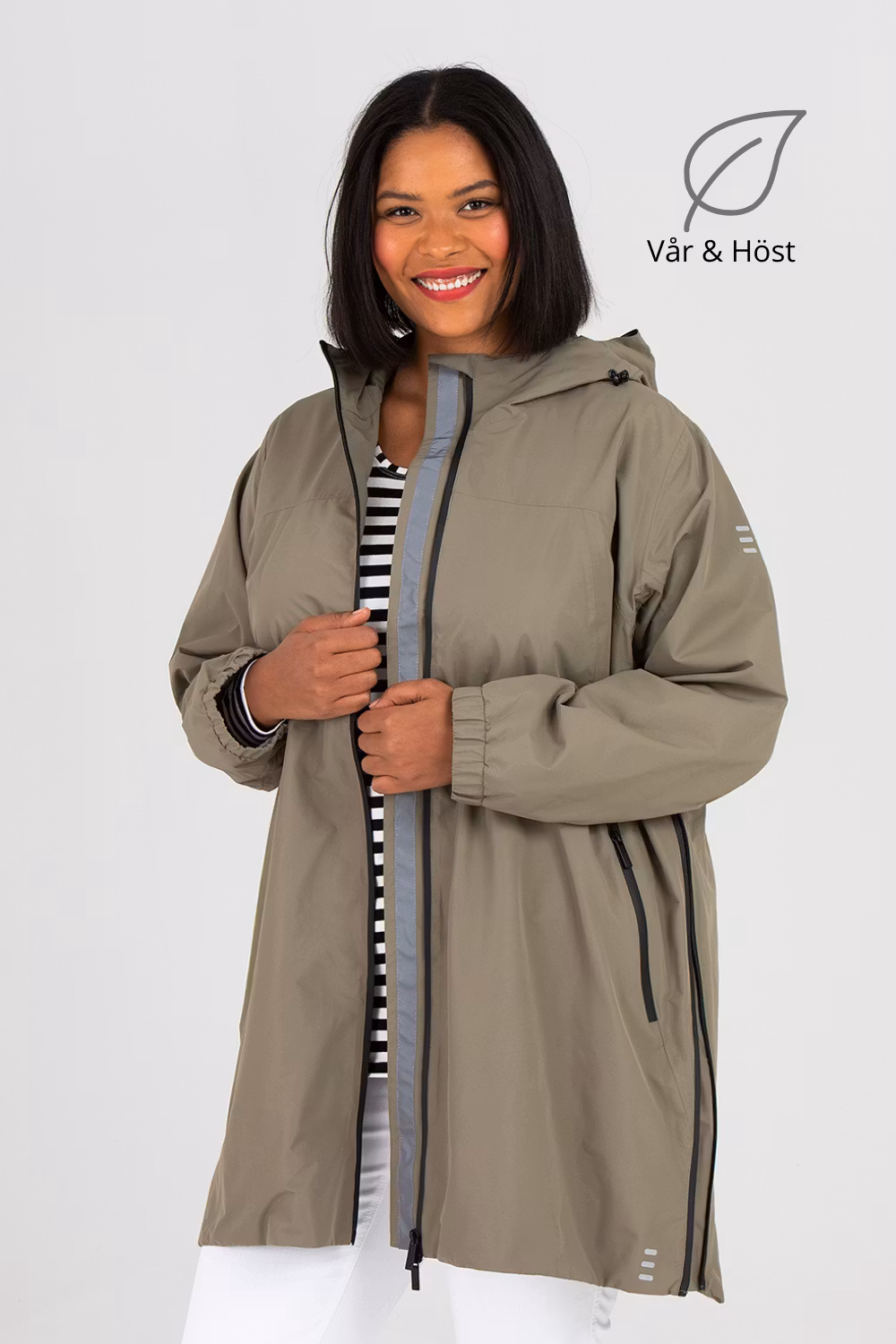 All-weather jacket Magic Rain olive green