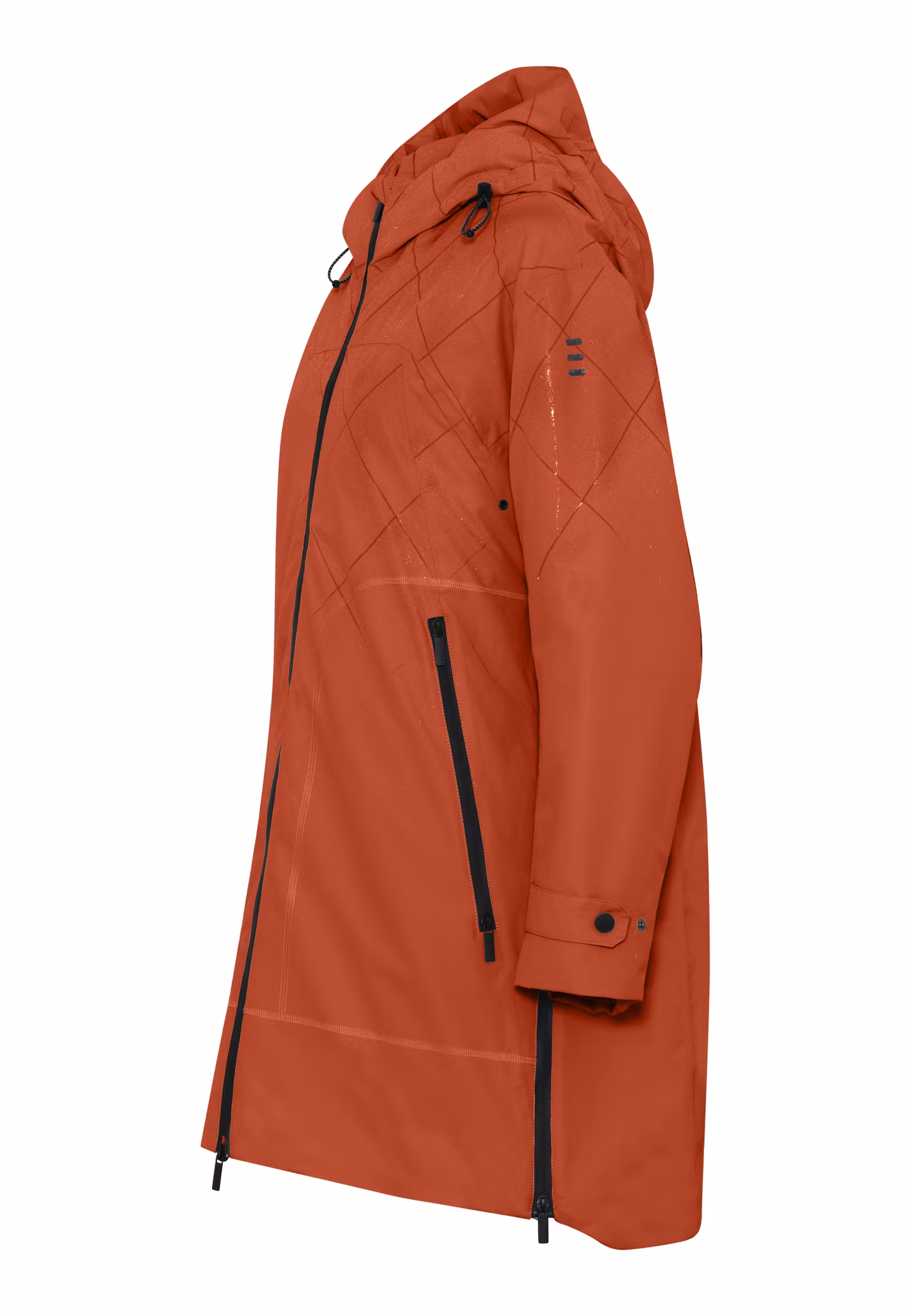 Funktionsjacka Magic Rain tegelröd