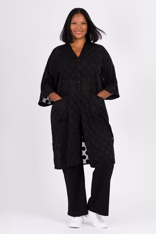 Maja kimono Dot svart