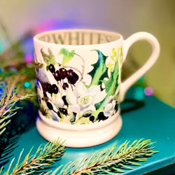Porslinsmugg Emma Bridgewater ”Winter Whites” NOS