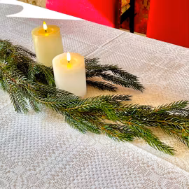 Granrisgirlang 140 cm