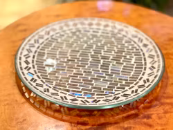 Mosaikfat av glas