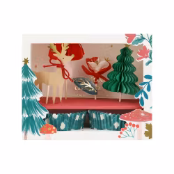 Cupcake kit "Winter woodland"