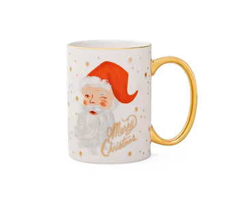 Mugg Winking Santa Claus