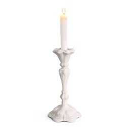 Ljusstake Lejonhjärta Mikaela Willers ljusgrå