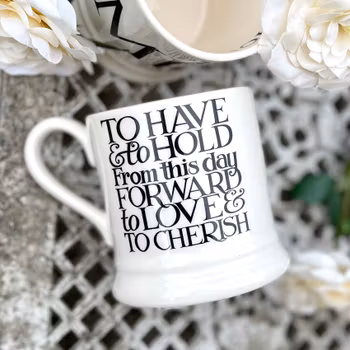 Mugg 2-pack Emma Bridgewater MR/MRS 2:a sortering