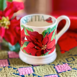 Porslinsmugg Emma Bridgewater ”Pointsettia”
