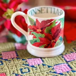 Porslinsmugg Emma Bridgewater ”Pointsettia”