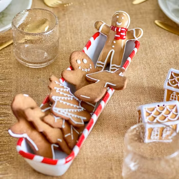 Skål av porslin Pepparkaka