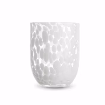 Glas ”Messy” vit Byon