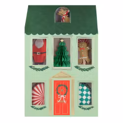 Cupcake kit "Tomtens hus"