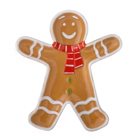 Fat av porslin Pepparkaksgubbe