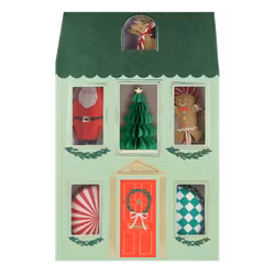 Cupcake kit "Tomtens hus"