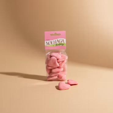 Jordgubbshjärtan (80g)