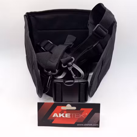 AKETEK® Midjebälte med axelremmar