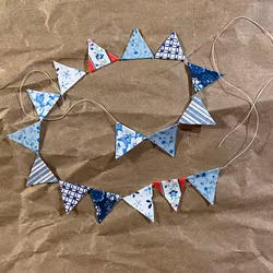 Flaggspel blå, nr 03