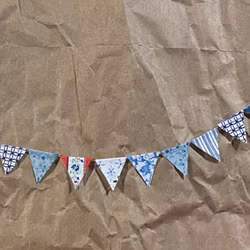 Flaggspel blå, nr 03