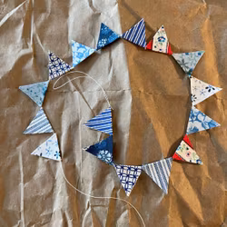 Flaggspel nr 04, blå