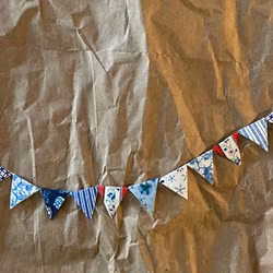 Flaggspel nr 04, blå