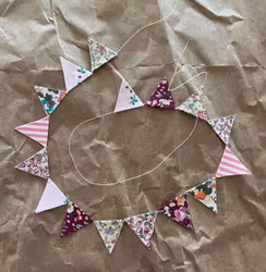 Flaggspel nr 06, rosa