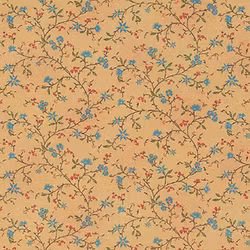 Tapet, klättrande blommor