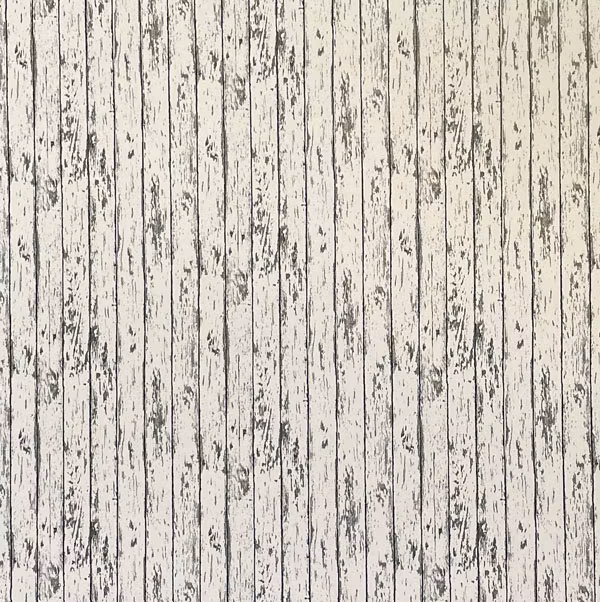 Golvpapper vitt trägolv, ca 32 x 49 cm