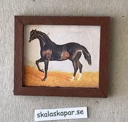Tavla med häst