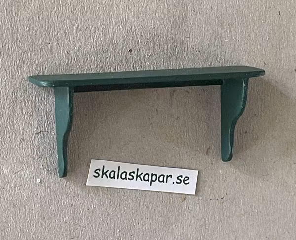 Hylla ca 62 mm lång, grön