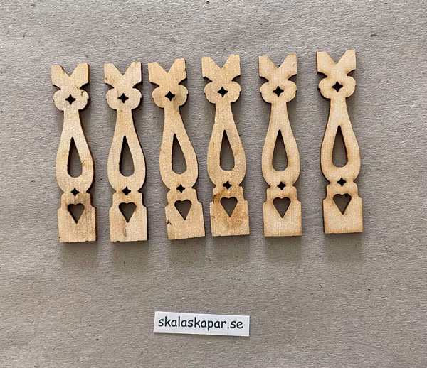 Snickarglädje, 6 st