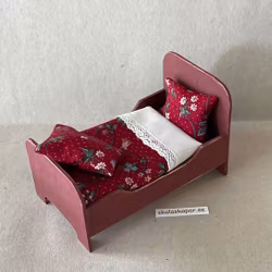 Byggsats, liten säng