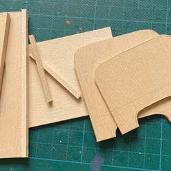 Byggsats, liten säng