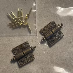 Dekorativa gångjärn, 2 st