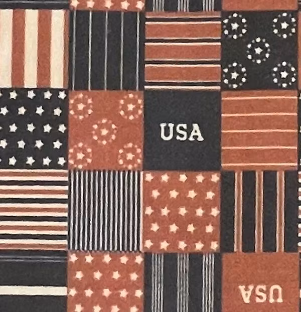 Tyg lapptäcke, USA