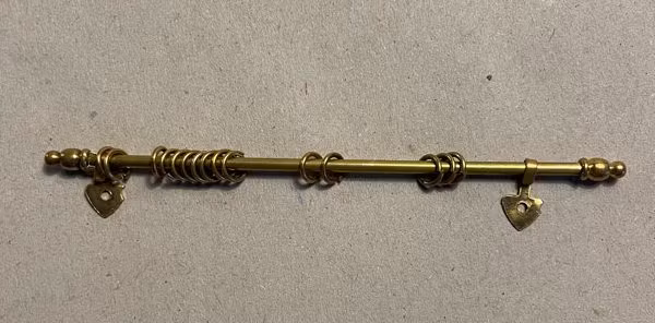 Gardinstång, 11 cm